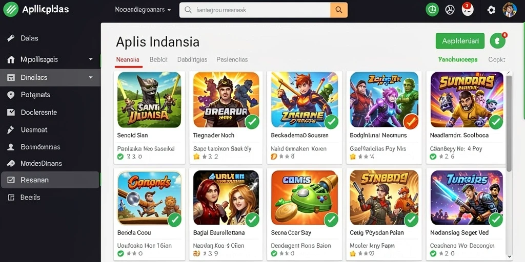 Antarmuka pengguna yang mudah dinavigasi.