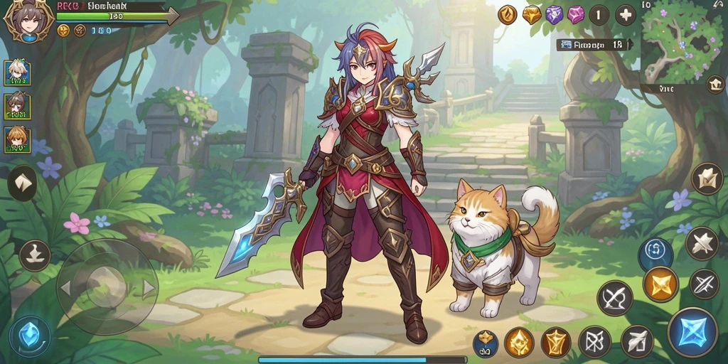 Screenshot menampilkan fitur multiplayer dengan teman-teman.