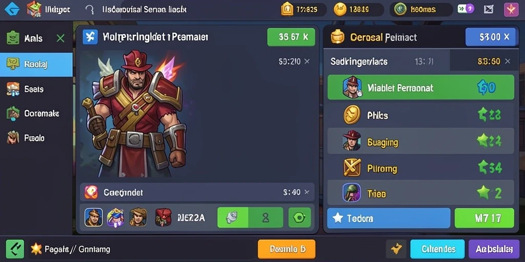 Beragam permainan slot dengan tema menarik.