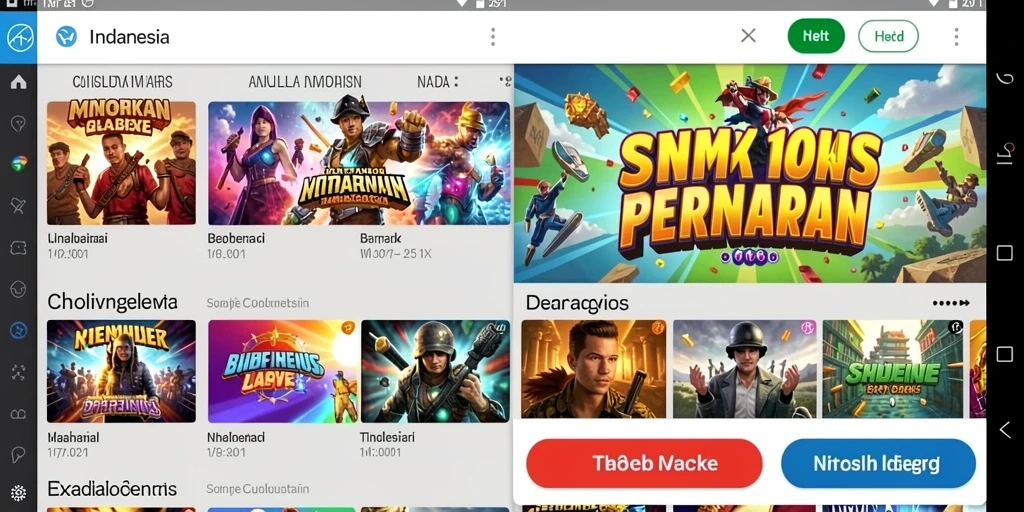 Screenshot menampilkan antarmuka pengguna yang ramah.