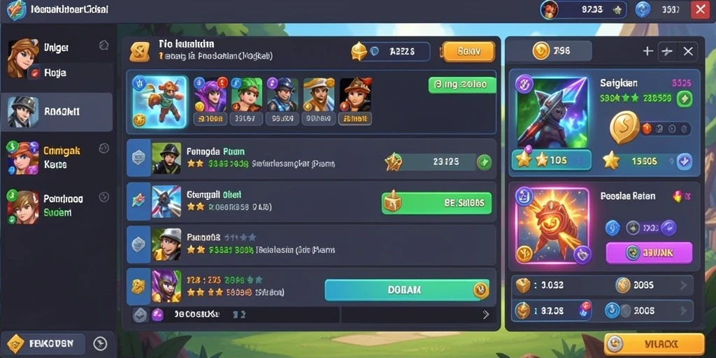 Mode multiplayer yang seru dan kompetitif.